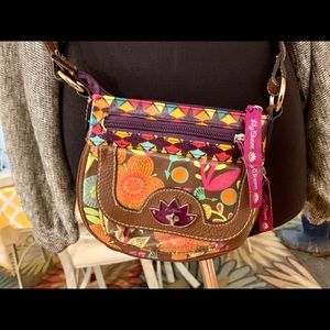 Lily Bloom Tip-Toeing Thru the Tulips Crossbody 2 for $20.00